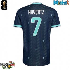 Saksa Kai Havertz #7 Vieraspaita MM-kisat 2026 Lyhythihainen